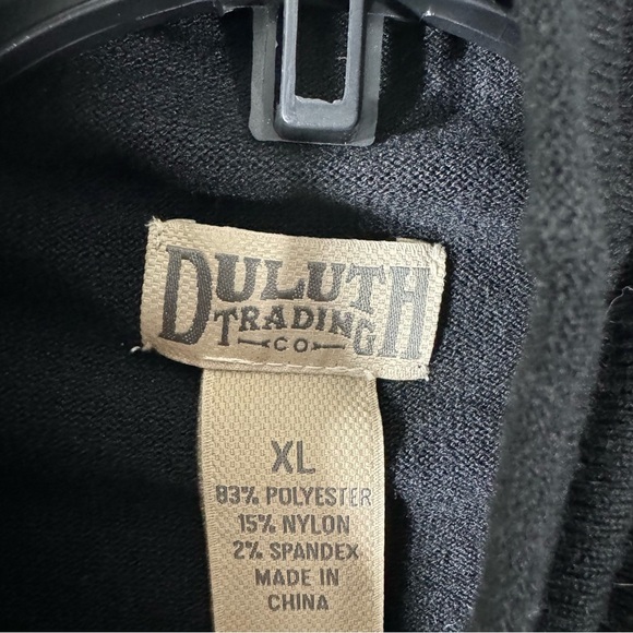 Duluth Trading S’no Sweat Turtleneck Sweater in Black - Picture 7 of 8